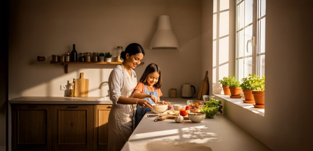 SOUTH-EAST KITCHEN PLACEMENT