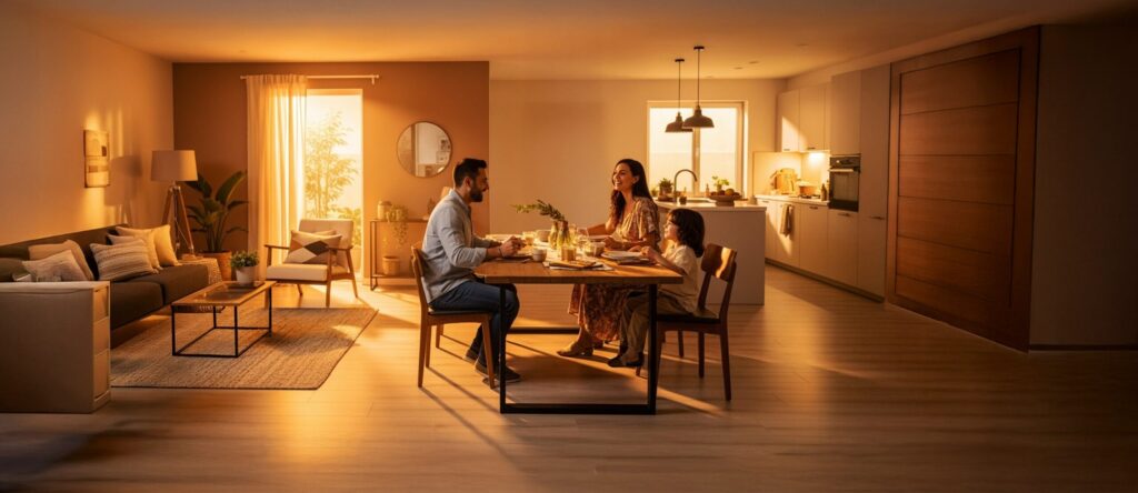 LIVING & DINING AT THE HEART OF THE HOME